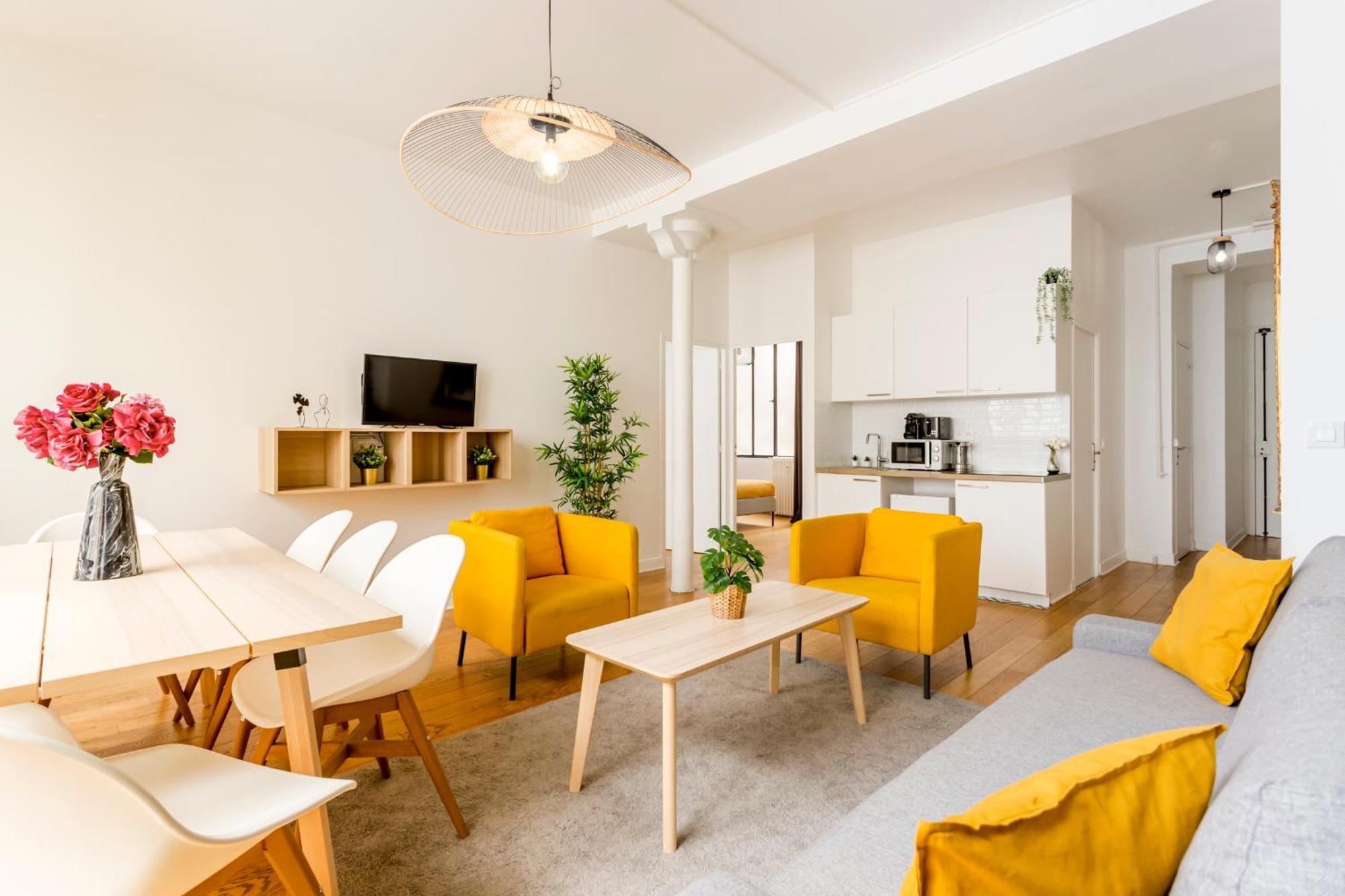 Cosy 2 Bedrooms - Louvre Museum * Paris