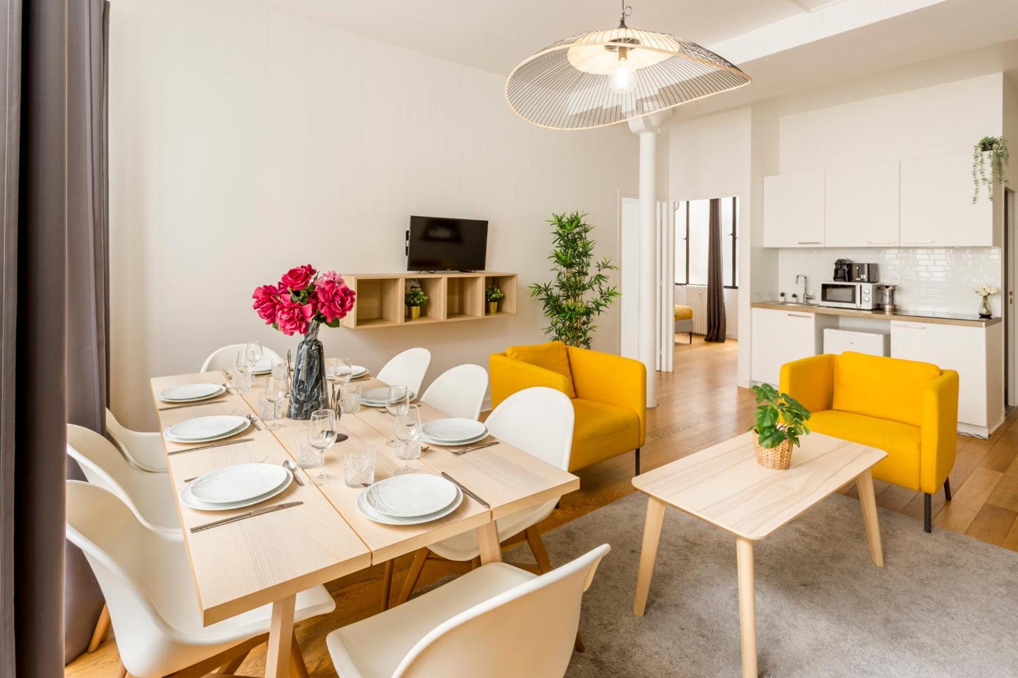 Cosy 2 Bedrooms - Louvre Museum * Paris