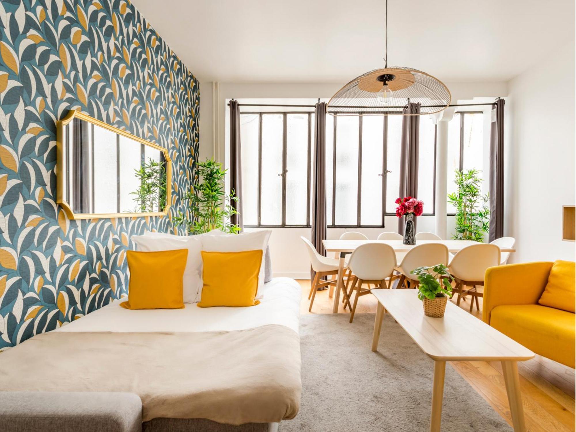 Cosy 2 Bedrooms - Louvre Museum *