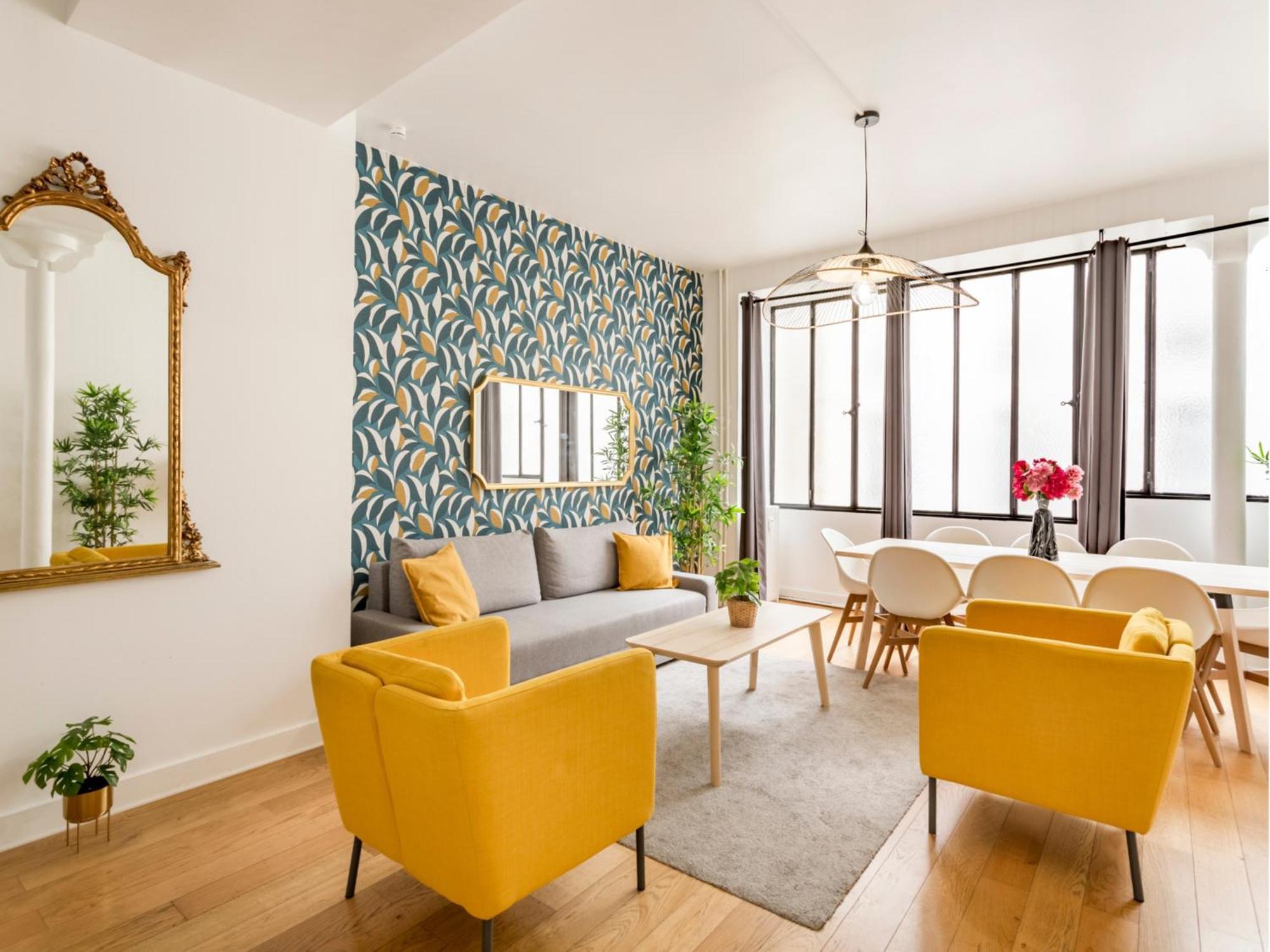 Cosy 2 Bedrooms - Louvre Museum Paris